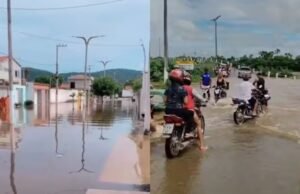 Cheia do Rio Coreaú provoca alagamentos e leva município a decretar emergência
