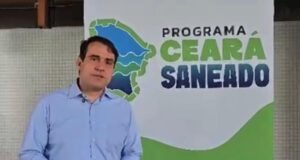 Deputado Salmito destaca avanço do saneamento durante lançamento de programa estruturante no Ceará