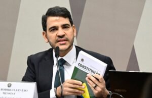 “Sou totalmente contra o aborto”, diz Jorge Messias durante sabatina ao STF no Senado