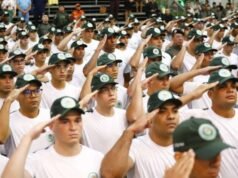 Governo inicia formação de mais de 1.400 novos policiais; intuito é reduzir ainda mais os índices de violência