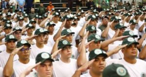 Governo inicia formação de mais de 1.400 novos policiais; intuito é reduzir ainda mais os índices de violência