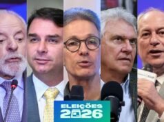 Lula empata com Flávio, Zema, Caiado e Ciro no 2º turno, aponta nova pesquisa