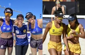 Brasil na final do Circuito Sul-Americano de Vôlei de Praia