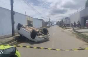 Motorista perde controle ao dar ré, capota carro duas vezes e morre em Juazeiro do Norte