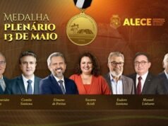 Elmano, Camilo e Eudoro receberão Medalha 13 de Maio da Alece; confira lista de agraciados