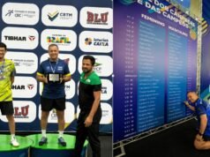 Atleta cearense da AABB Fortaleza, Moacir Figueiredo embarca para o Mundial Master de Tênis de Mesa na Coreia do Sul