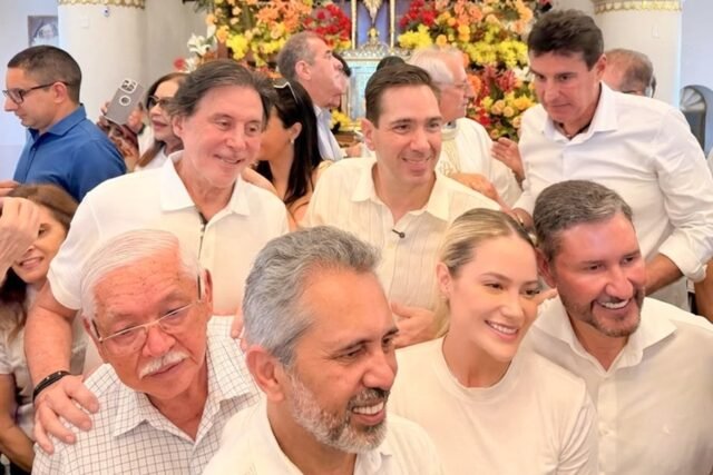 Eunício e lideranças políticas