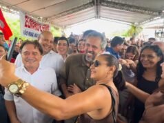 Elmano cumpre agenda em Baturité em manhã agitada com lançamento da pré-candidatura de Ciro