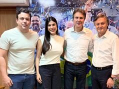 Cirilo, Manoela e Matheus Góis se reúnem com Camilo Santana