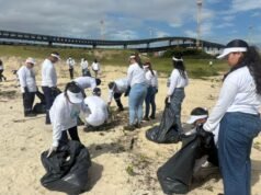 Mutirão de limpeza mobiliza colaboradores e comunidades do Pecém durante a Semana do Meio Ambiente