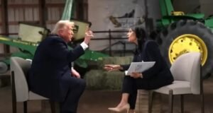 Trump abandona entrevista ao vivo após ser contestado sobre alegações de fraude eleitoral