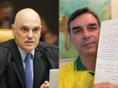 Moraes suspende por 90 dias visitas de Flávio Bolsonaro ao pai após divulgação de carta