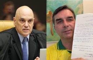 Moraes suspende por 90 dias visitas de Flávio Bolsonaro ao pai após divulgação de carta