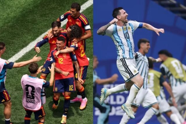 Espanha e Argentina
