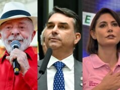 Lula, Flávio e Michelle são os nomes mais rejeitados pelos eleitores, aponta pesquisa Meio/Ideia