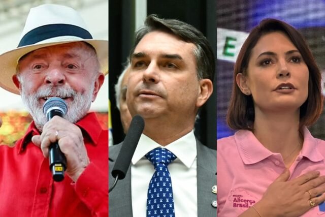 Lula, Flávio e Michelle