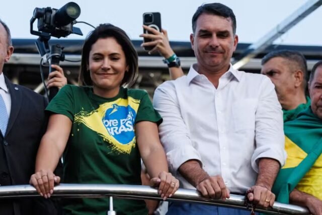 Michelle e Flávio