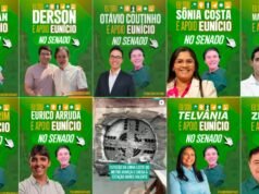 Prefeitos e lideranças usam redes sociais para endossar apoio a Eunício Oliveira para o Senado