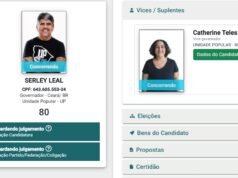 Serley Leal e Catherine Teles registram candidatura ao Governo do Ceará pelo UP