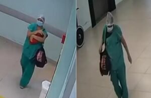 Técnica de enfermagem é presa após tentar sair de maternidade com recém-nascida dentro de bolsa