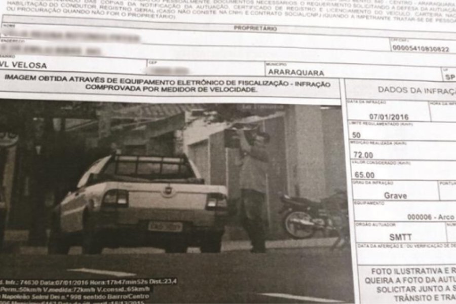 Multa de trânsito