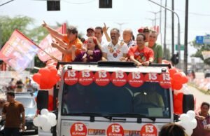 Durante carreata em Maranguape, Elmano destaca criação do Hospital da Região Metropolitana