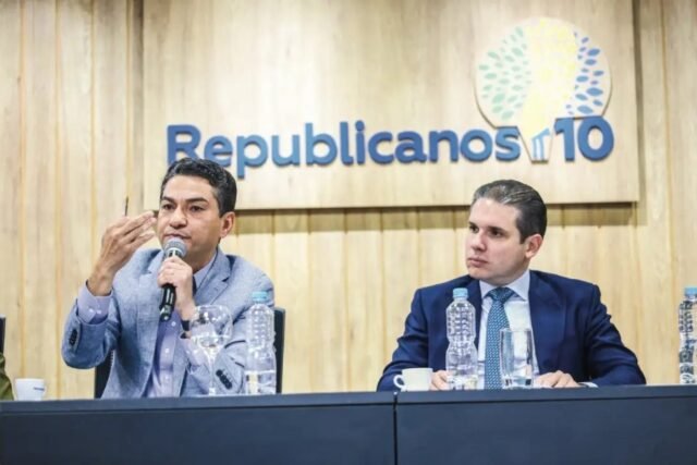 Marcos Pereira e Hugo Motta