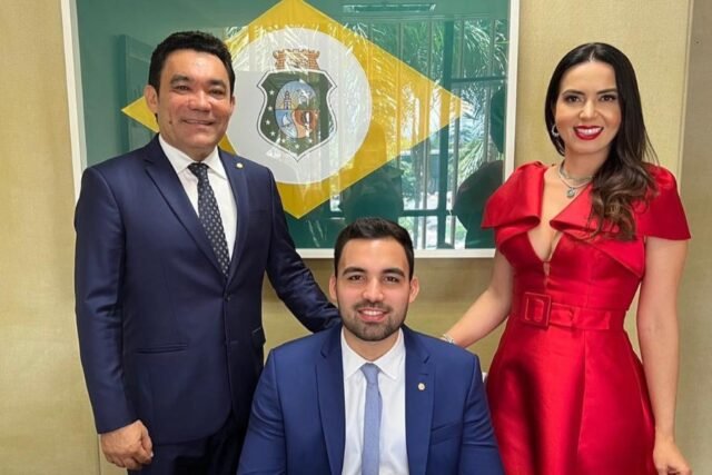 Genecias, Matheus e Aderlânia Noronha