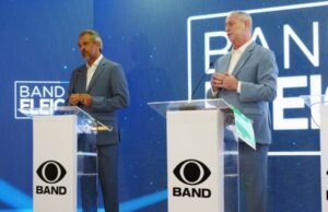 Ciro e Elmano elevam tom em primeiro debate e trocam acusações sobre segurança, saúde e gestão