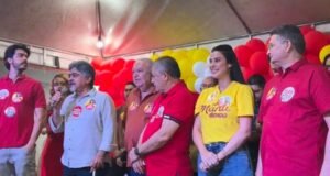 Manu Pimenta participa da inauguração do comitê de Lula em Quixadá e de ato junto a lideranças e à população