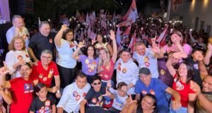 Tainah Marinho percorre quatro municípios no domingo