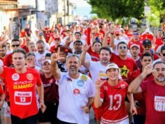 “No pace com Elmano” reúne participantes em corrida no Grande Pirambu