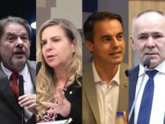 Cid tem 24,4%; Luizianne, 24,2%; Wagner, 19,1%; e Alcides, 15,7%, diz AtlasIntel para o Senado