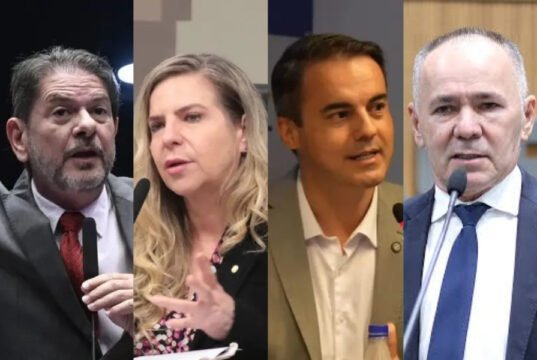 Cid tem 26,9%, Luizianne, 24,8%, Wagner, 22,4%, e Alcides, 17,9% para o Senado, aponta AtlasIntel
