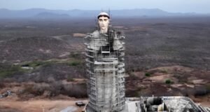 Estátua de Santo Antônio em Caridade deve ser concluída até o fim de setembro