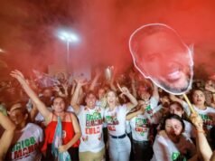 Tainah consolida apoios durante comício em Viçosa do Ceará