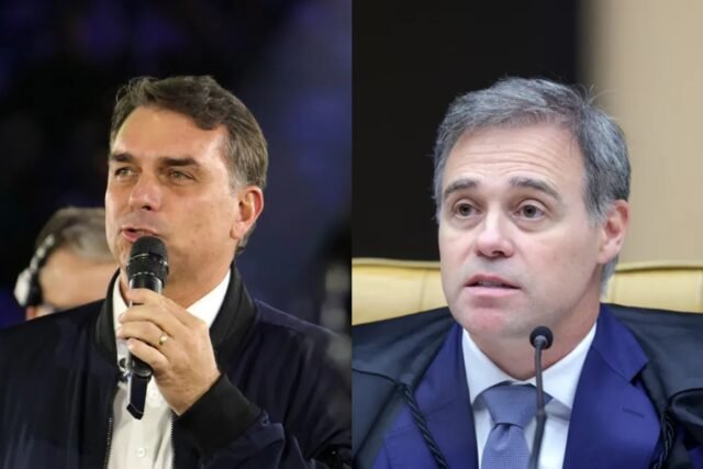 Flávio Bolsonaro e André Mendonça