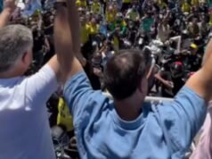 Em Juazeiro do Norte, Flávio reúne apoiadores para motocarreata