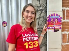 Larissa cumpre agenda de mobilização em Aracati nesta quinta, 24