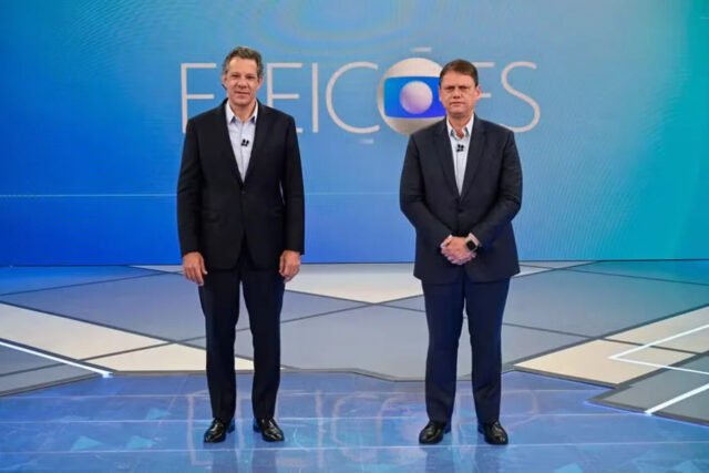 Fernando Haddad e Tarcísio de Freitas