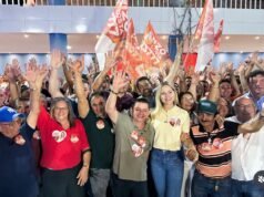 Tainah Marinho leva propostas de campanha a Tarrafas
