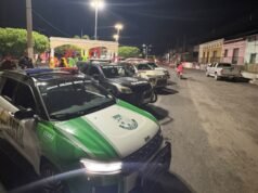 Polícia prende três suspeitos durante operação contra extorsão a comerciantes em Banabuiú