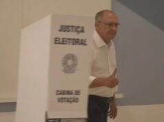 Vice-presidente Geraldo Alckmin vota em São Paulo
