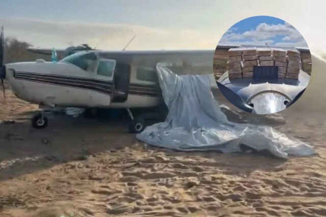 Aeronave encontrada em Ibaretama