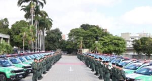 Polícia Militar recebe 40 novas viaturas para reforçar policiamento em 19 municípios do Ceará
